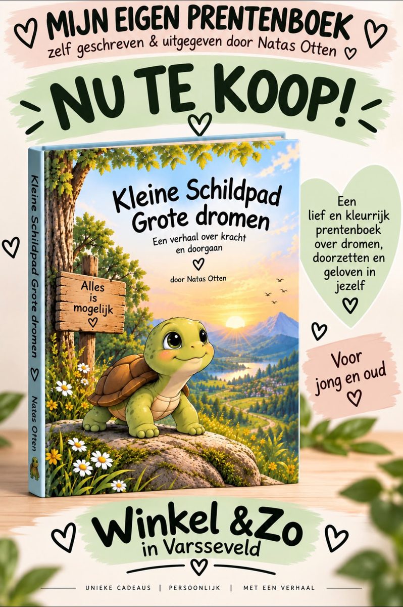 Kleine schildpad, grote dromen – nu te koop bij Winkel & Zo